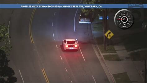 High-speed pursuit suspect evades authorities in L.A. County